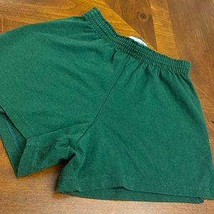 Varsity Cheer Shorts Green Size Small